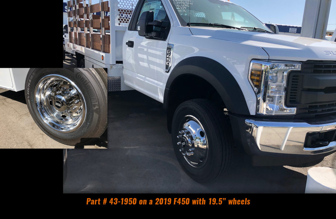 19 5 2005 2020 Ford F450 F550 Pacific Dualies Dually Wheel Simulators Bolt On 2wd And 4wd